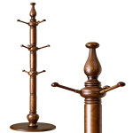 튼튼한 원목 스탠드 옷걸이 행거 말리부 : 주니퍼니쳐