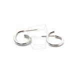 ERG-1478-R [2개] 심플 라운드 침 귀걸이 / Simple Round Earring 14mm x 14mm 악세사리 부자재 : partsya