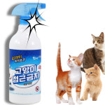 고양이 기피제 스프레이 고양이가싫어하는 냄새 길 고양이 퇴치 법 접근금지 1L 1리터 : SMARTPET