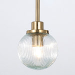 망고스틴 글라스 골드 식탁조명 : 주식회사전구샵