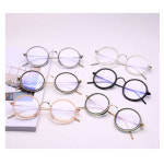 블루라이트 청광 차단 안경 시력보호 레트로 동그란 안경 : 아이펀 eyefun