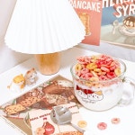 [투게더 시리얼컵] 강화유리 / 고양이컵 / 야옹살롱 : 야옹살롱