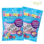 졸리팝 무설탕 자일리톨 막대사탕 롤리팝 6가지맛 종합, 125g, 2개 : 욤요미몰