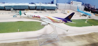 타이항공 스마일  ( Thai Airlines) A320 모형 비행기  (1 : 400) : 순항상사