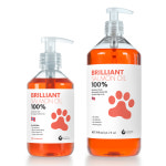 브릴리언트 연어오일 오메가3 피부 모질 영양제 강아지 고양이 겸용 300ml, 1개 : 개밥왕