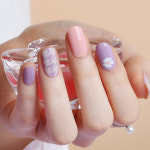 [글로시블라썸] 붙이는 젤네일 스티커 - 러블리데이지 1매 : Glossy Blossom