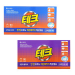 LG 테크 뽑아쓰는 시트형 세탁세제 20매 로맨틱플라워 찌든때 표백 깔끔한 세탁 : 조은마켓스토어