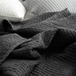 순면 이불 패드 피그먼트 침대패드 02_챠콜, 01_Q(150-200) : 티베딩