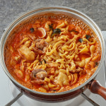 팔공산얼큰이 얼큰한 바지락칼국수 수제비 칼제비 밀키트 택배 맛집 캠핑 요리 음식 2인분 : 위즈덤 마켓