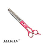 마단 경량 숱가위 37방 MAT-75 Red 직모컷에 적합 : 왈왈쇼핑