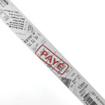 킬로미터마일 Receipts and Tickets layered together 영수증 마스킹테이프 (20mm) : 킬로미터마일