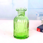 종모양  유리병 (연두) 수경재배 VASE : 미미네가든