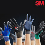 3M 프로그립1000 시리즈 니트릴폼코팅 방수 방유 다목적 장갑 EN388 : 3M공식대리점 안전지킴이