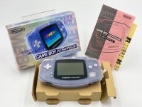 [중고] [순정제품] 게임보이 어드밴스 밀키블루 : 레트로 유목민