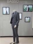 바쏘옴므 춘,하 라이트 그레이 정장세트(. 슬림핏, 레귤러)(WSU1 Jw06ALG, Pv06ALG) : 세이브존 상동 바쏘옴므