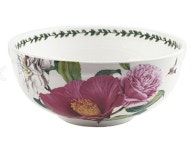 본차이나 대장미 면기 5P 도자기 : 럭키장터