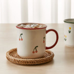 모던하우스 블라썸데이 체리 머그 225ml (CA3321003) : 엔씨충장점