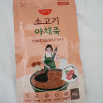 정성가득 소고기 야채죽 85g 반려견 영양죽 국내산 보양식 : 레어펫