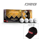[구매시 골프모자]DRG 디알지 PRO-DX4 퍼펙트 고반발 4피스 골프공 12알 구성 : 디알지스포츠
