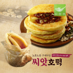 사옹원 옛날 꿀호떡 400g 씨앗호떡 400g 2종세트 캠핑 홈파티 간편식 간단 반찬 : 베이쿡