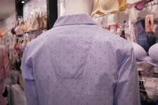 비비안 MP8684A 스트라이프 기하학 프린트 60수 순면 남성잠옷 : 비비안 응암점