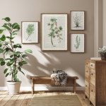 향신료  sorrel 수영 소렐 허브 그림 액자, 보테니컬 아트 인테리어  아트인데코 디자인 - DA21050 : 아트인데코