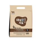 (아침애사료) 한우사료 2.4Kg+간식(1) : 아침애견
