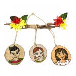 나무장식 만들기/우리 가족 : 키즈킹-창의미술 만들기