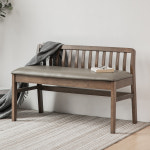 베스트리빙 다빈치 원목 2인 벤치 고급형 카페 의자 : 베스트리빙샵