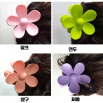 머리 헤어핀 여자 집게 핀 예쁜 해어 반머리 올림머리 만들기 연출 패션 꽃 포인트 : 원쇼핑