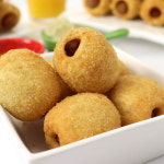 푸드앤조이 (반제-생지)미니 찹쌀볼도그 25g : FoodnJoy