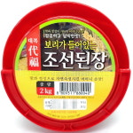대복식품 땅바풍 2년 자연숙성 된장 2kg : 화인코코