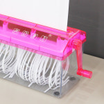 A4 문서세단기 종이파쇄기 서류분쇄기 문서파쇄기 가정용 수동 세절기 : 금토일샵