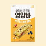 아침이든든한 영양바 엄마사랑 식사대용 견과류바 칼로리바 단백질 사무실 간식 22개입 : 고캠샵