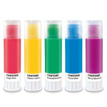 컬러 레인보우 딱풀 5색 세트 독특한 예쁜 디자인 문구 아이들이 좋아하는 선물 증정 인테리어 소품 : 반짝반짝 상점