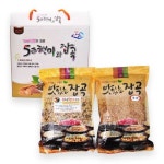 [또바기] 오색현미 귀리선물세트 1.6kg(귀리,오색혼합 각 800g) : 경북인빌체험