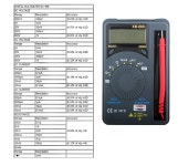 포켓테스터기 XB-866 디지털테스터기 - 전압 전류 다이오드 저항 멀티테스터 : 세화산업