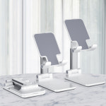 해피앤리빙 탁상용 핸드폰거치대 스마트폰 태블릿 거치대 3종4컬러  : 해피앤리빙