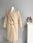 [J0601] 데일리수잔 더블 버튼 루즈핏 롱 코트 (어깨패드) : 데일리수잔