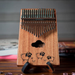 칼림바 베벨컷 마호가니 17키 kalimba 카림바 손가락 피아노 : 파인포유-FINDFORU