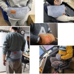 [따끈따끈이] 손 배 허리 찜질 충전식 온수찜질기 분리형 허리밴드형 당근토끼 : 고미기프트 gomigift