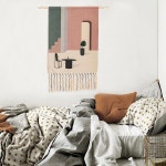 두꺼비집 배전함 가리개 커버 배전함 가림막 드로잉 패브릭포스터 홈카페 : 마달홈