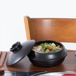 가볍고 잘 넘치지않는 가마솥뚝배기 1호 뚝배기냄비 무균열냄비 미니가마솥냄비 찌개뚝배기냄비 가정용뚝배기 : 한국도자기 부산총판