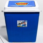 SL다모아사각휴지통 4호 5개 25L 260x260x475 휴지통쓰레기통학교사무실 : 캠크린산업