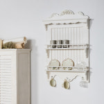 씽크대 철재 높이조절 원목 당신은 프랑스식 그릇 수납 선반 주방 찻잔 양념 다층 민박 : 이사야