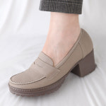 G4149 지쎄 수제화 엄마 중년 로퍼 구두 신발 50대 255 빅사이즈 선물 : 미즈걸