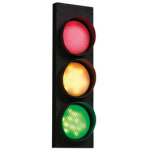 LED 3색 인테리어 신호등 조명, 벽등(리모콘포함) : 플러스인조명