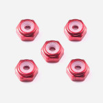 [15493] 2mm Alu Lock Nut Red 5 미니카 락너트 : TOYFACTORY