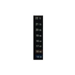 써맥스 가역성 온도테이프 TLC 8L-R(3) 14-22℃ : 온도 측정의 모든 것