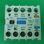 900167  /  5개일괄  MITSUBISHI  전자개폐기(접촉기)  SD-Q11 : 준 자동화